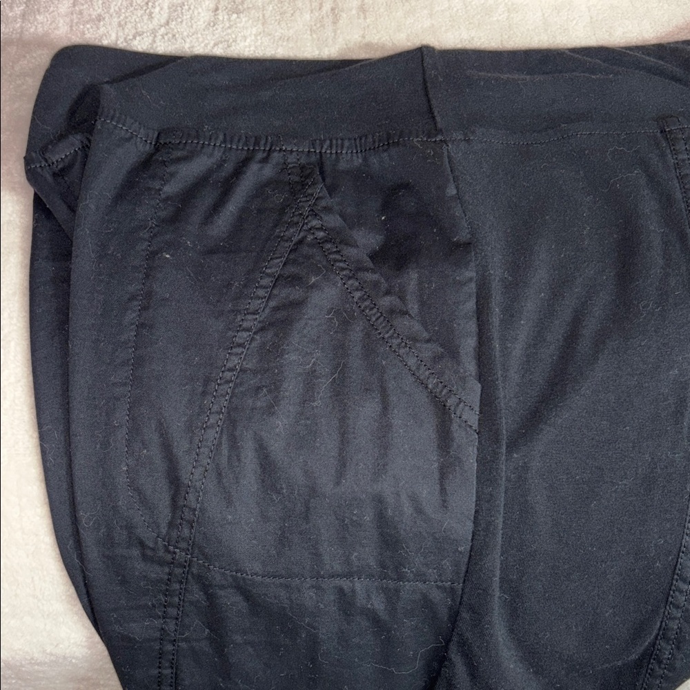 Cargo Ruched Blk Pants - Picture 6 of 8